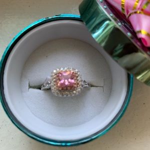 **”HOST PICK”** Exquisite Pink CZ Ring